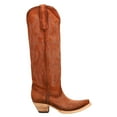 thumbnail image 1 of Corral Boots Womens Suede Embroidered Tall Snip Toe Cowboy  Tall Boots, 1 of 5