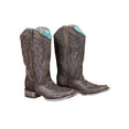 thumbnail image 1 of Corral Brown With Grey Inlay Boots 6, 1 of 5