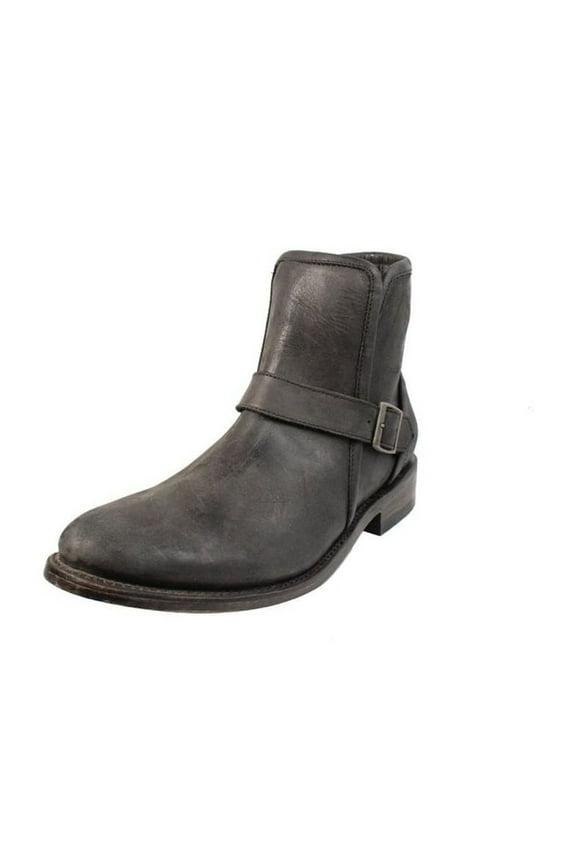 Corral Western Boots Mens Ankle J Toe Pull On Black Gray Z0014