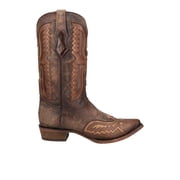 Corral Western Boots Mens Eagle Inlay Embroidery Wing Tip Tan C3952