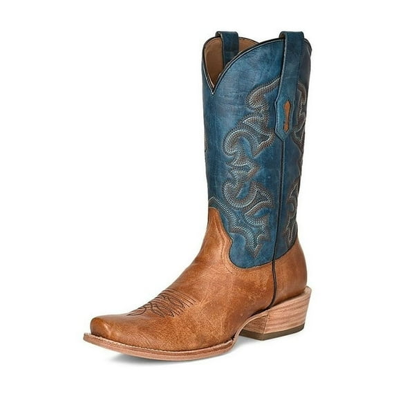 Corral Western Boots Mens Embroidery Horseman Leather Sand A4378