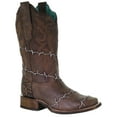thumbnail image 1 of Corral Women's Barbed Wire Woven Western Boot Square Toe - A3815 5 1/2 M  US, 1 of 1