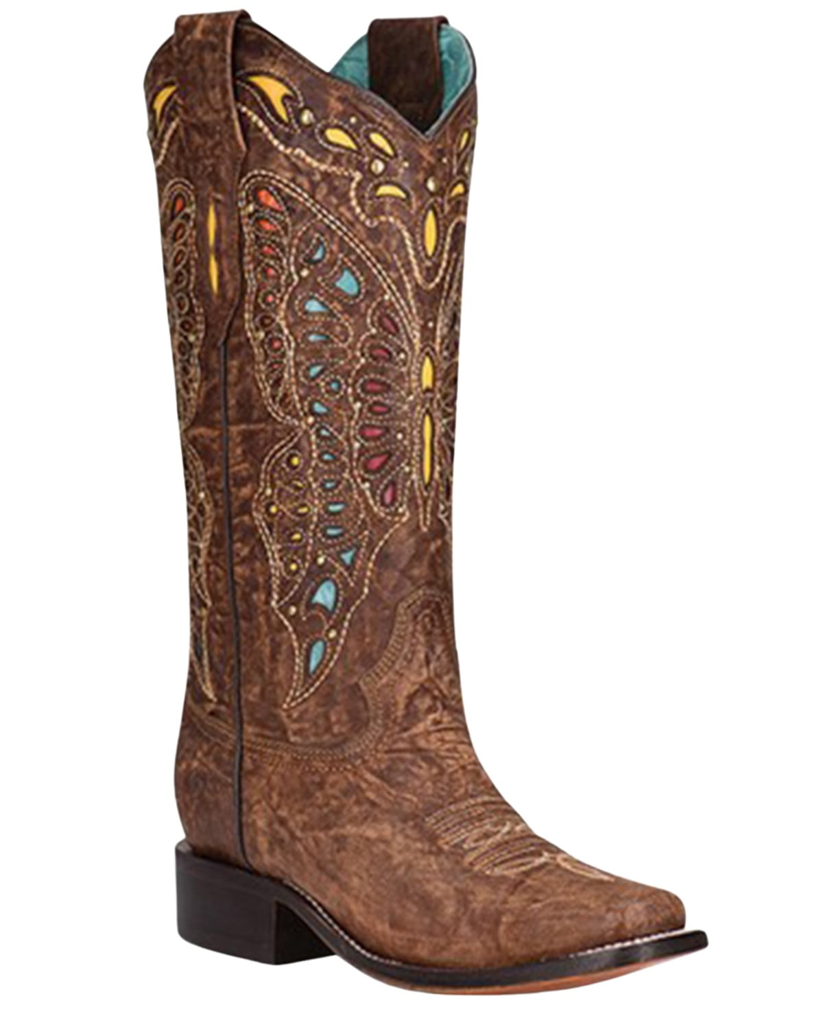 Corral butterfly inlay boots hotsell