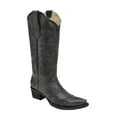 thumbnail image 1 of Corral Women's Circle G Black Filigree Embroidered Western Boot, 1 of 1