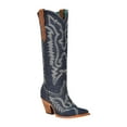 thumbnail image 1 of CORRAL Adult Female White Embroidery Tall Top Pointed Toe Cowboy Boots, Color: Denim, Size: 7.5 (Z5226-7.5), 1 of 5