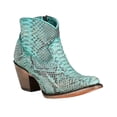 thumbnail image 1 of Corral Women's Exotic Full Python Booties Snip Toe - A4323 9.5 M  US, 1 of 1