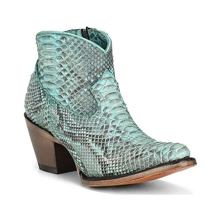 Corral turquoise booties 2025