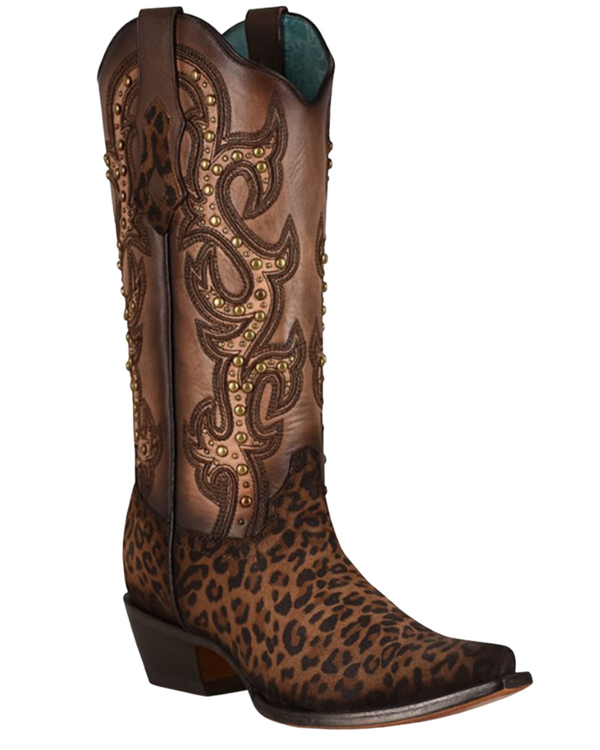 Gold Leopard Women's Boots