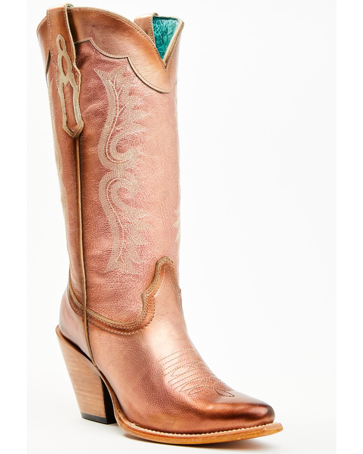 Corral Womens White Snip-toe Western Boot