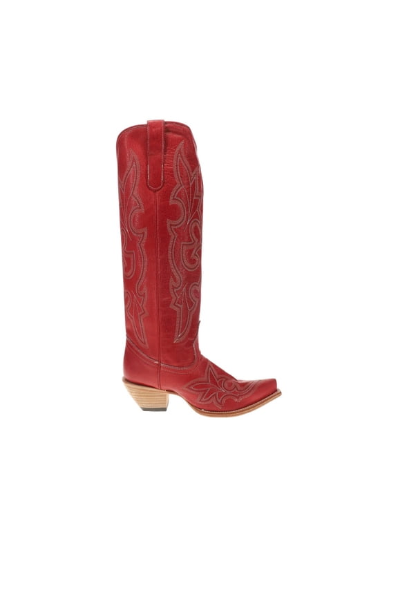 Womens Tall Top Embroidered Snip Toe Cowboy Tall Boots