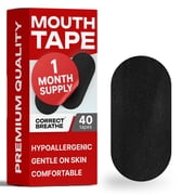 CorBreev | Mouth Tape for Sleeping Pack of 40 - Anti Snoring - CPAP Friendly