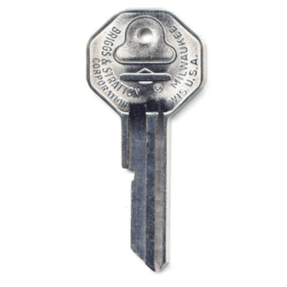 Correct Briggs & Stratton NOS "A" Key Blank Buick Chevy Oldsmobile and Pontiac