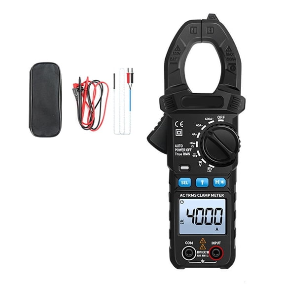 Correct Reading Digital Clamp Multimeter 6000 Display Safe Detection For Electricians