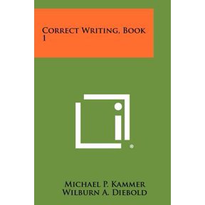 Correct Writing, Book 1 Paperback