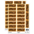 thumbnail image 1 of Corrected School Teacher Underline Sticker Set - Orange - Gloss Finish - 2.00" Large, 1 of 7