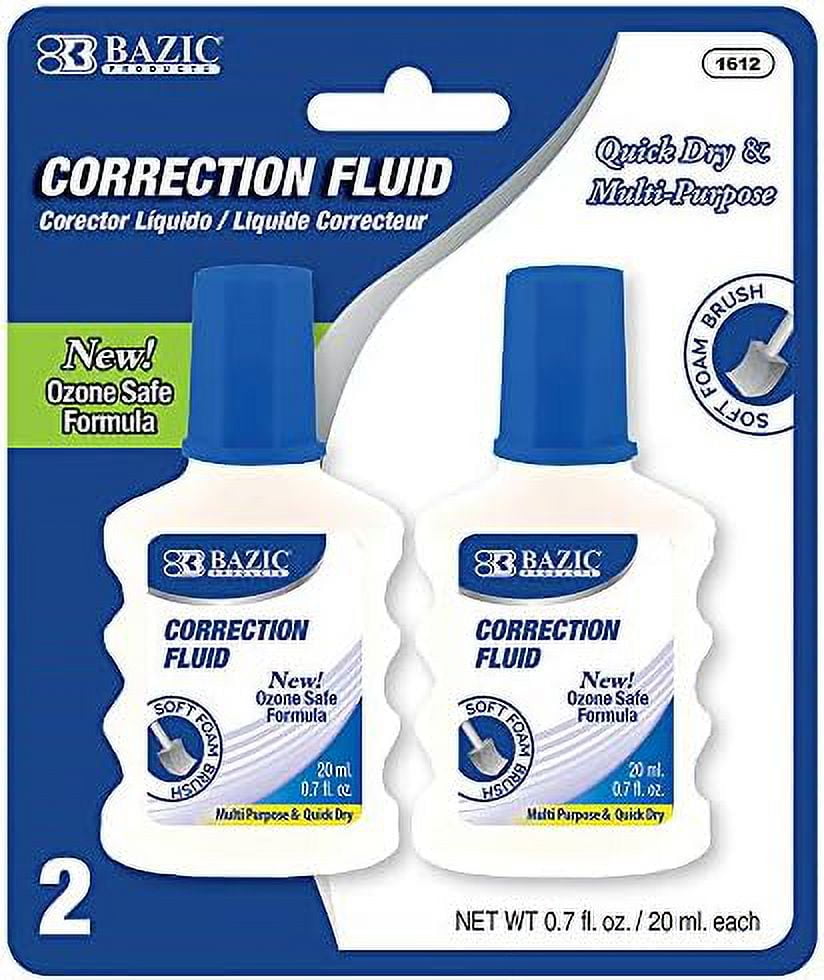 2 bottles of brushing and coating correction liquid - school supplies/office  supplies