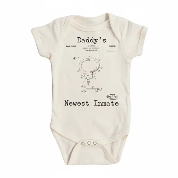 Correction Patent Newborn Baby Bodysuit