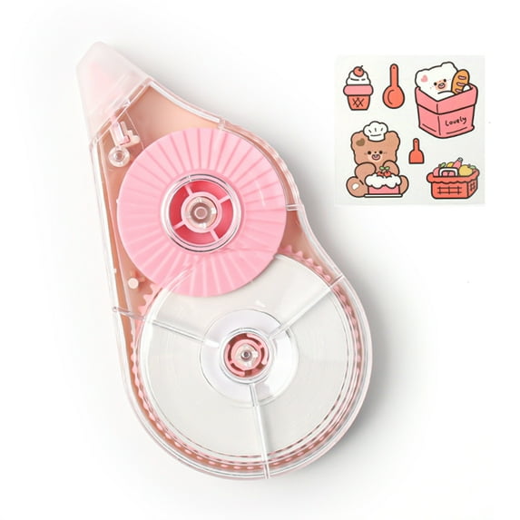 Correction Tape White Out Correction Tape Dispenser Easy to Use Applicator for Instant Corrections Study Supplies and Office Products - 30mx5mm