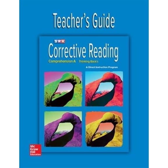 Pre-Owned Corrective Reading Comprehension Level A, Teacher Guide 9780076111626 0076111628 -