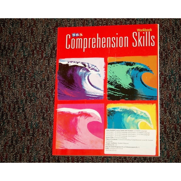 Corrective Reading Comprehension Level B1, Workbook