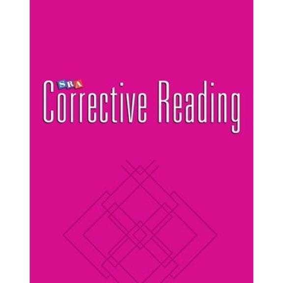 Pre-Owned Corrective Reading Decoding Level B2, Blackline Masters (Hardcover) 0026747898 9780026747899