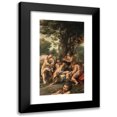 thumbnail image 1 of Correggio 10x14 Black Modern Framed Museum Art Print Titled - Allegory of Vices (1525-1530), 1 of 5