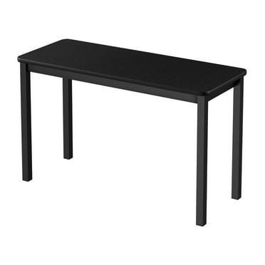 Correll 24"W x 48"D Deluxe High Pressure Lab Table in Black Granite