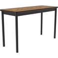 thumbnail image 1 of Correll 24"W x 72"D Deluxe High Pressure Lab Table in Medium Oak, 1 of 6