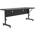 thumbnail image 1 of Correll 24"W x 72"D Deluxe High Pressure Top Flip Top Table in Montana Brown, 1 of 7