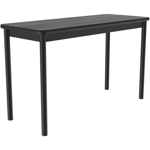 Correll 24"W x 72"D High Pressure Lab Table in New England Driftwood