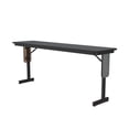 thumbnail image 1 of Correll 3/4" High Pressure Folding Seminar Table with Panel Leg Montana Brown, 1 of 5