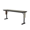 thumbnail image 1 of Correll 3/4" High Pressure Folding Seminar Table with Panel Leg in Natural Sand, 1 of 5