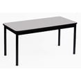 thumbnail image 1 of Correll 36"W x 72"D High Pressure Library Table in Gray Granite, 1 of 5