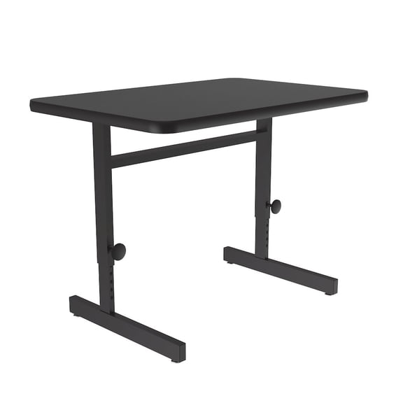 Correll Adjustable Height Commercial Laminate Top Computer/Student Desks 24x48"