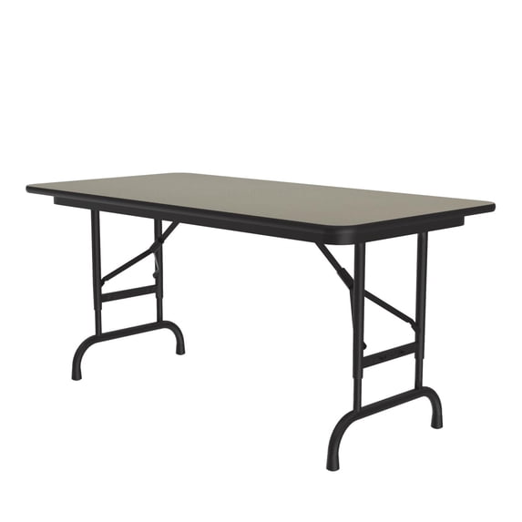 Correll Adjustable Height High Pressure Top Folding Table CFA2448PX-54