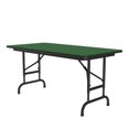 thumbnail image 1 of Correll Adjustable Height High Pressure Top Folding Table 24x48", 1 of 22