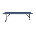 thumbnail image 1 of Correll Adjustable Height High Pressure Top Folding Table 36x96", 1 of 22