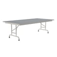 thumbnail image 1 of Correll Adjustable Height High Pressure Top Folding Table 36x96", 1 of 20
