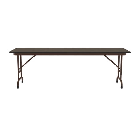 Correll Adjustable Height Thermal Fused Laminate Top Folding Table 24x72"