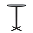 thumbnail image 1 of Correll Bxb24R-15 -24 Round 42 Standing Barstool Height , Cafa, & Break Room Thle, Gray Granite Top & Black Base, Made In The Usa, 1 of 5