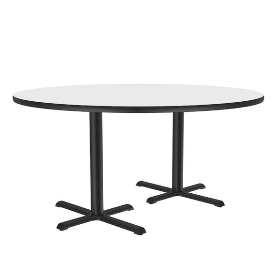 Correll Table Height Deluxe High-Pressure Café and Breakroom Table 60x60"