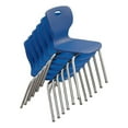 thumbnail image 1 of Correll CSC 18" Classic Metal/Plastic Stacking Student Chair in Blue (Set of 6), 1 of 6