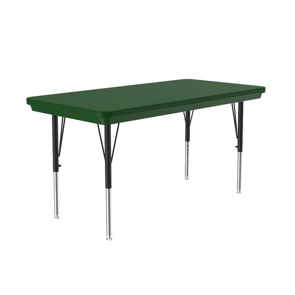Correll Commercial Blow-Molded Plastic Top Activity Tables 24x48"