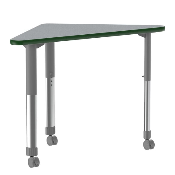 Correll Commercial Lamiante Top Collaborative Desk with Casters 41x23"