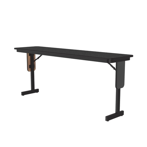 Correll Commercial Laminate 18" x 72" Folding Panel Leg Seminar Table - SP1872TF