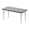 thumbnail image 1 of Correll 24"W Commercial Laminate Wood Top Activity Table in Gray Granite/Green, 1 of 36