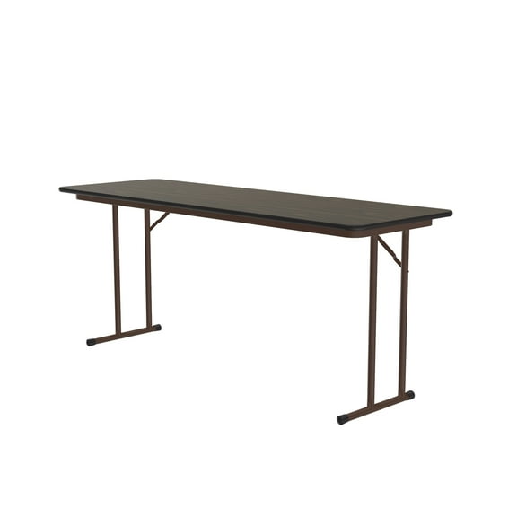 Correll Commercial Laminate 24" x 96" Folding Off-Set Leg Seminar Table - ST2496TF