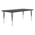 thumbnail image 1 of Correll Thermal Fused 48"x 30" Laminate Wood Activity Table in Black Granite, 1 of 6