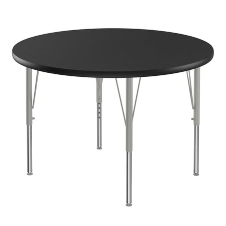 Correll Laminate Activity Tables With Black Granite Finish A42TF-RND-07-14-09