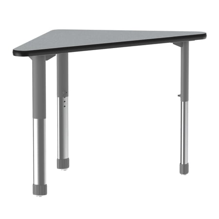 Correll Collaborative Desk With Gray Granite Finish AD3041-WING-15-13-09